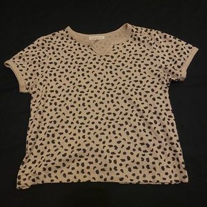 cheetah print top XL